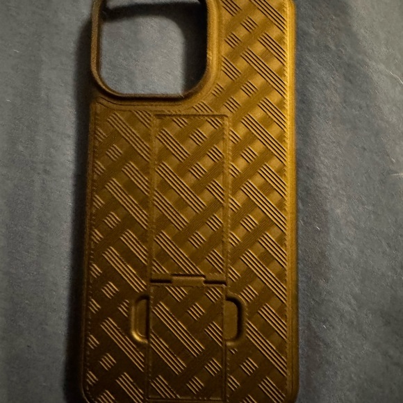 Metallic Bronze iPhone 13 Pro Max Case with Sleek Design and Camera Cutouts - Picture 2 of 2